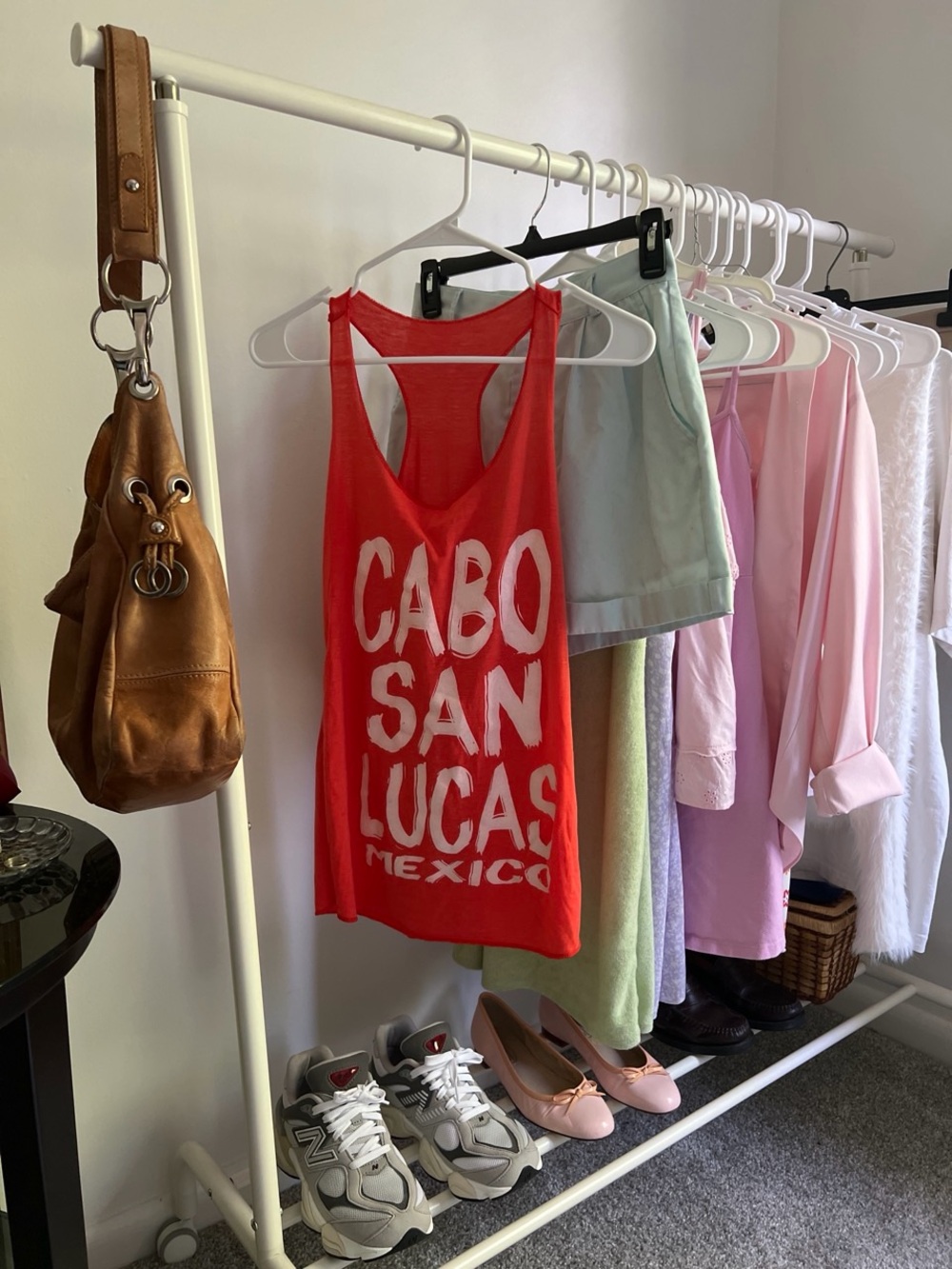 Red Cabo San Lucas Mexico Racerback Tank Top - Women